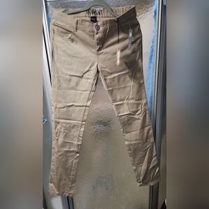 Women's Tan Straight Leg Pants